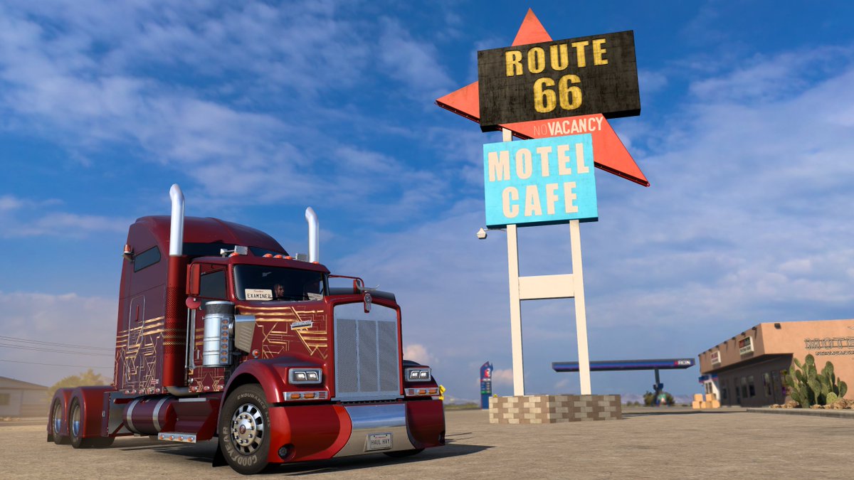 Ian Thompson (@examinerian) on Twitter photo Driving the latest round of California Refresh in <a href="/SCSsoftware/">SCS Software</a>'s #AmericanTruckSimulator Beta 1.53, looking for hidden roads.
Route 66 is shorter than I remember...
<a href="/JrgenMa70152075/">Jürgen Maier</a> <a href="/IamNicolePlays/">NicoleStillPlays</a> @mohskinner
#BestCommunityEver Driving the latest round of California Refresh in <a href="/SCSsoftware/">SCS Software</a>'s #AmericanTruckSimulator Beta 1.53, looking for hidden roads.
Route 66 is shorter than I remember...
<a href="/JrgenMa70152075/">Jürgen Maier</a> <a href="/IamNicolePlays/">NicoleStillPlays</a> @mohskinner
#BestCommunityEver