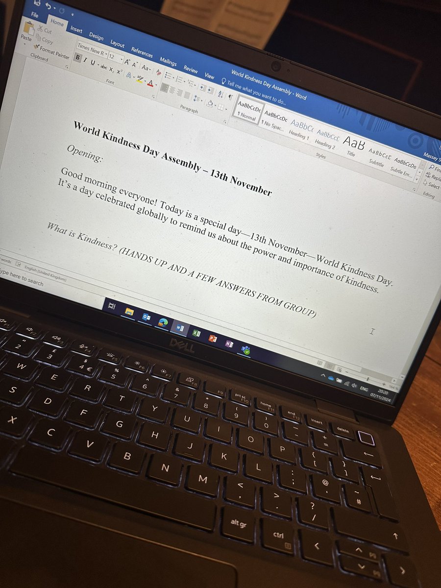 Very very excited to be delivering this session as an assembly for Read Primary School next week for World Kindness Day! 
No more than a sneak peak for you guys! 
<a href="/change_talks/">Sam Tyrer</a> 🙌🏻👏🏼
#nospoilers <a href="/WeAreLSCFT/">Lancashire & South Cumbria NHS Foundation Trust</a> <a href="/CITLSCFT/">Commissioning and Integration Team</a>