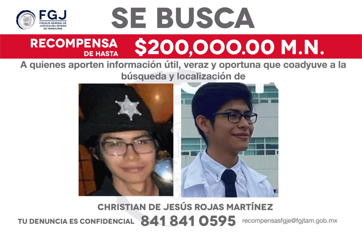 Fiscalía General de Justicia de Tamaulipas tweet media