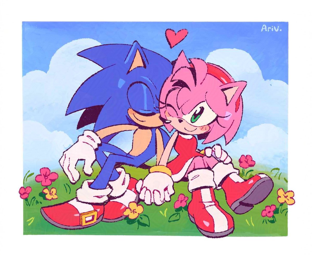 💙🩷 #sonamy