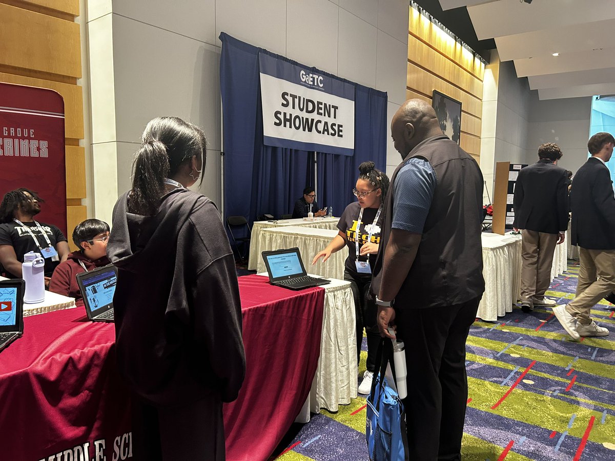Heather R (@_fordfusion) on Twitter photo My students did an excellent job representing the <a href="/ugmswolverines/">Union Grove Middle</a> today at GaETC’s Student Showcase with students from our reading bowl team and Media Assistants club showcasing their tech projects using Adobe.
<a href="/GaETConf/">Georgia Educational Technology Conference</a>
<a href="/HenryCountyBOE/">Henry County Schools</a> My students did an excellent job representing the <a href="/ugmswolverines/">Union Grove Middle</a> today at GaETC’s Student Showcase with students from our reading bowl team and Media Assistants club showcasing their tech projects using Adobe.
<a href="/GaETConf/">Georgia Educational Technology Conference</a>
<a href="/HenryCountyBOE/">Henry County Schools</a>