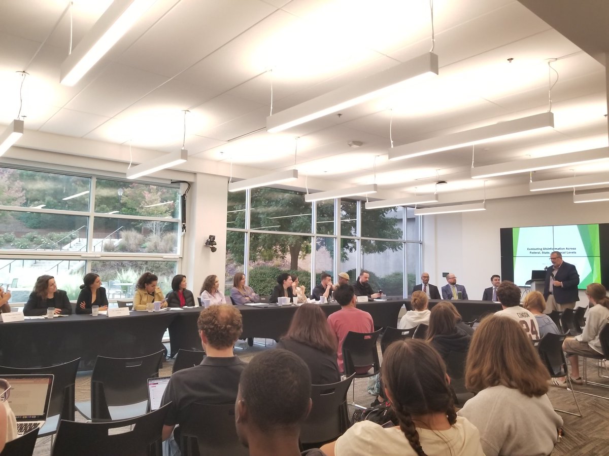 Nina Dolensky (@dolensky_nina) on Twitter photo Huge thank you to all of the people that traveled all the way to <a href="/UGAGrady/">UGA Grady College</a> to discuss combating disinformation across all levels. I loved the talk, especially the focus on AI, the law, and mis/disinformation. Huge thank you to all of the people that traveled all the way to <a href="/UGAGrady/">UGA Grady College</a> to discuss combating disinformation across all levels. I loved the talk, especially the focus on AI, the law, and mis/disinformation.