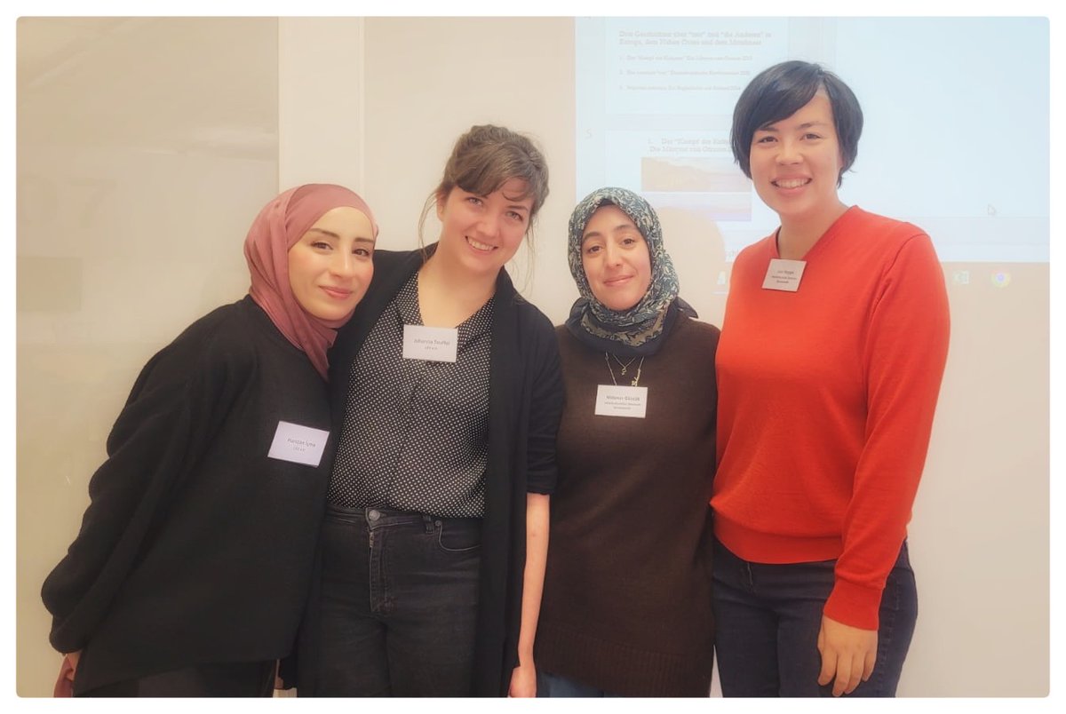 Ju Hoppe (@ju_hoppe) on Twitter photo Heute mit meinen Kolleginnen auf der Fachkonferenz "Geschichte der Zukunft: Historisches Bewusstsein in der #Migrationsgesellschaft" 
🧡lichen Glückwunsch für das gelungene Projekt von LIFE #Bildung #Umwelt #Chancengleichheit Berlin e.V. 
Guten Morgen, Abendland! #Europa ist mehr Heute mit meinen Kolleginnen auf der Fachkonferenz "Geschichte der Zukunft: Historisches Bewusstsein in der #Migrationsgesellschaft" 
🧡lichen Glückwunsch für das gelungene Projekt von LIFE #Bildung #Umwelt #Chancengleichheit Berlin e.V. 
Guten Morgen, Abendland! #Europa ist mehr