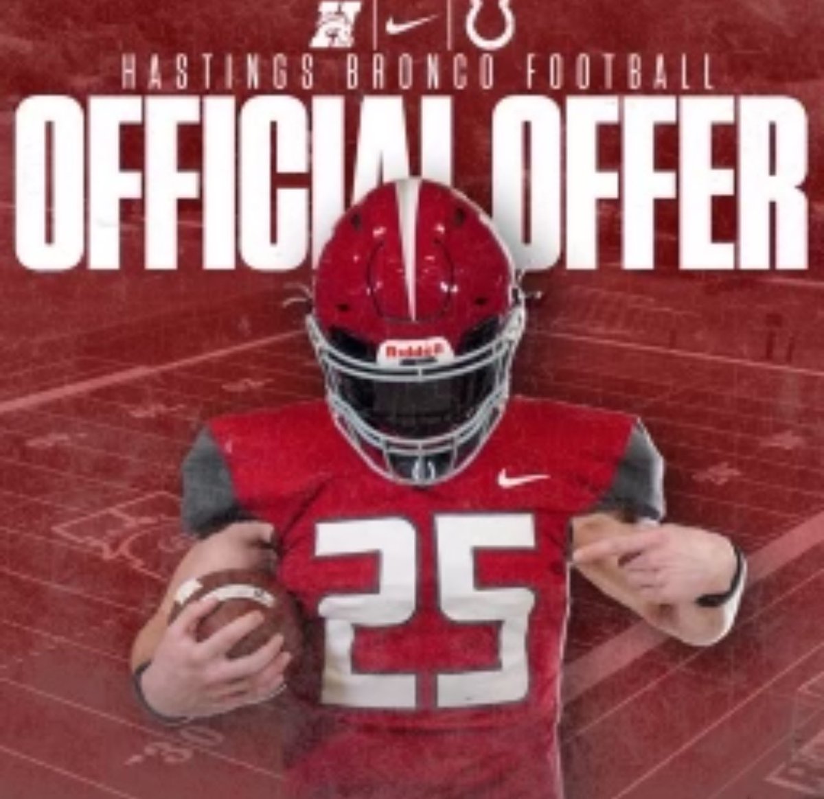 Grateful to receive an offer from <a href="/HCBroncoFB/">Hastings College Football</a> .Thanking <a href="/Coach_MDixon/">Michael Dixon</a> for the opportunity. 

<a href="/GhostsofStPaul/">The Ghosts of St. Paul Football</a> <a href="/StPaulHSFB/">St. Paul Football</a> <a href="/dlineshowtime/">DLINESHOWTIME</a>