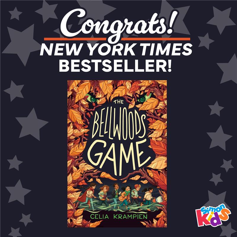 Congrats <a href="/CeliaKrampien/">Celia Krampien</a>! #TheBellwoodsGame is a <a href="/nytimes/">The New York Times</a> paperback bestseller!