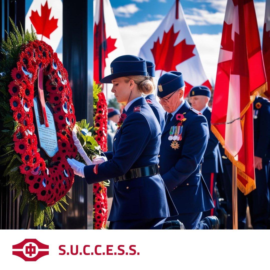 In November, we honor and remember 2.3 million Canadians, including 118,000 who made the ultimate sacrifice. November 8 is Indigenous Veterans Day, and November 11 is Remembrance Day. The Royal Canadian Legion sells poppies to support our veterans.