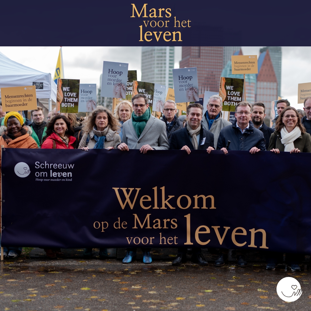 SchreeuwomLeven's tweet image. Vandaag is de Mars voor het leven. Om 11.00 uur begint op het Malieveld het podiumprogramma waarin @ArthurAlderl , @DonCeder, @chris_stoffer en Nirvana de deelnemers bemoedigen en inspireren. Samen zullen we zingen om God te eren.

Om 12.15 vertrekt de stille Mars voor het leven…