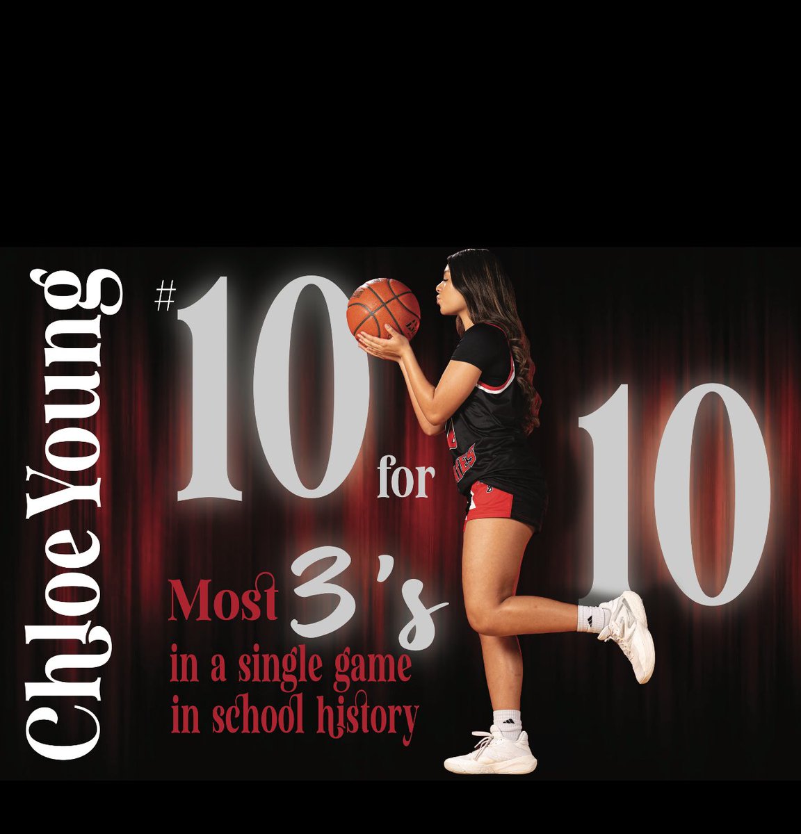 Another lady pirate record broken in the first game of the season. Congratulations Chloe!