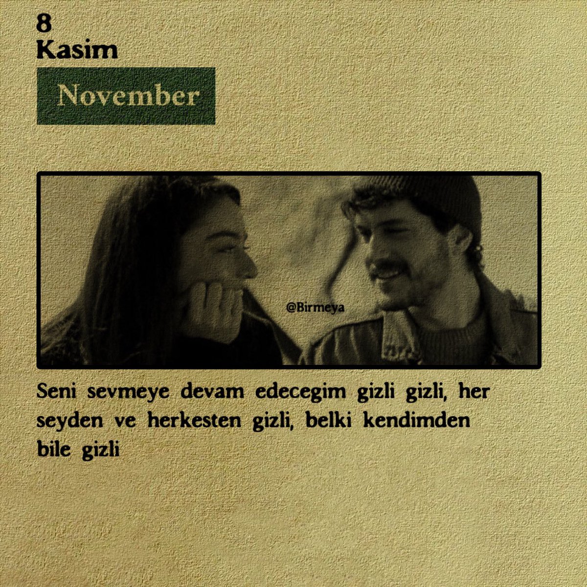 8 Kasım.