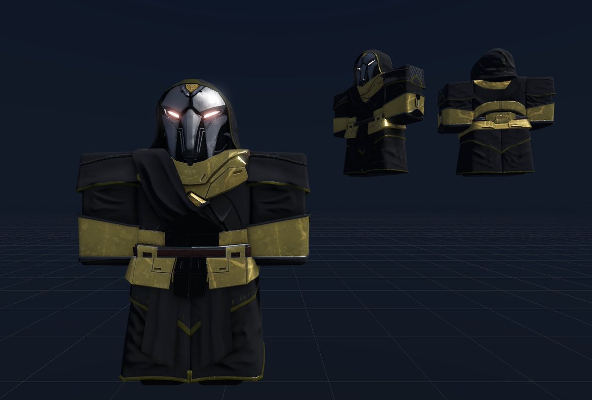 Been busy with classes but textured morph of what I posted earlier in roblox!

#Roblox #RobloxDev