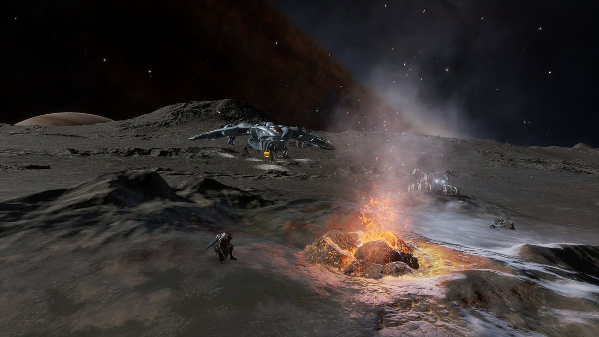 Out at the shards camping under the stars