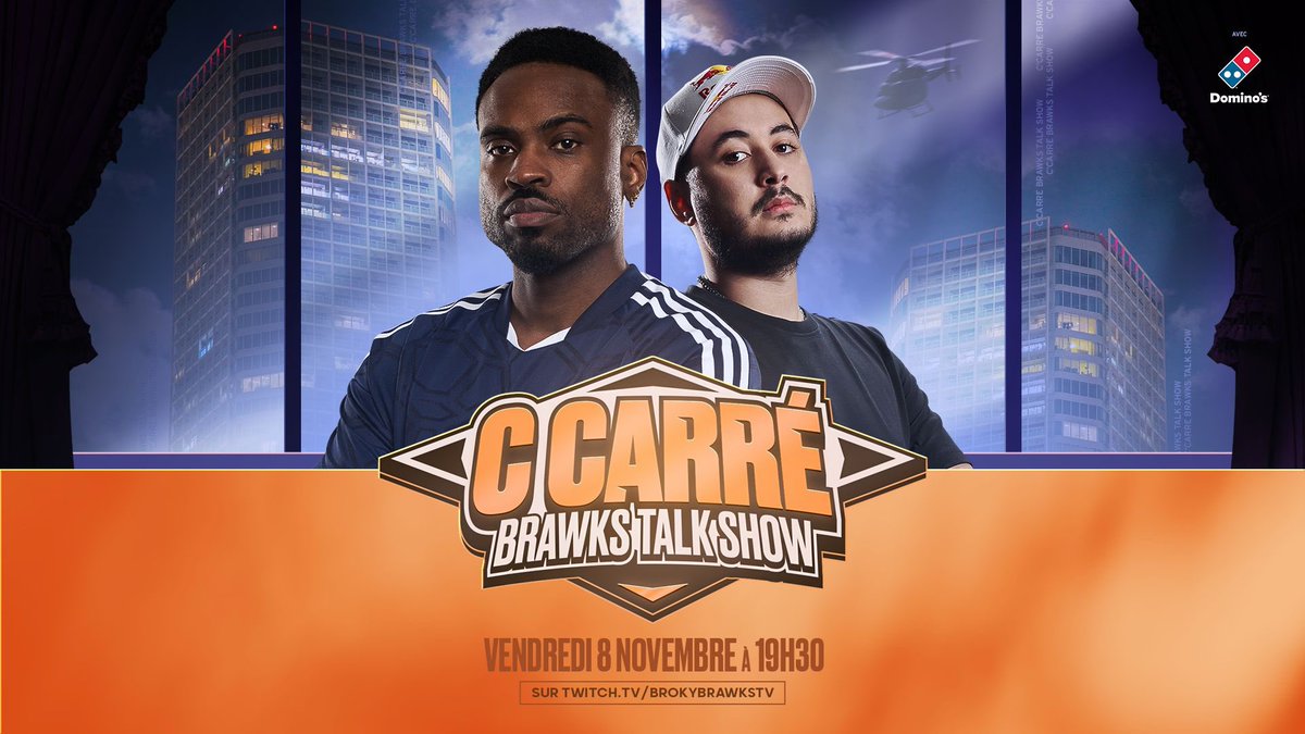 BrokyBrawks's tweet image. En toute logique c’est mon frérot @Gotaga qui sera présent avec nous pour cette grande première 🤍

Rendez vous demain 19h30 !