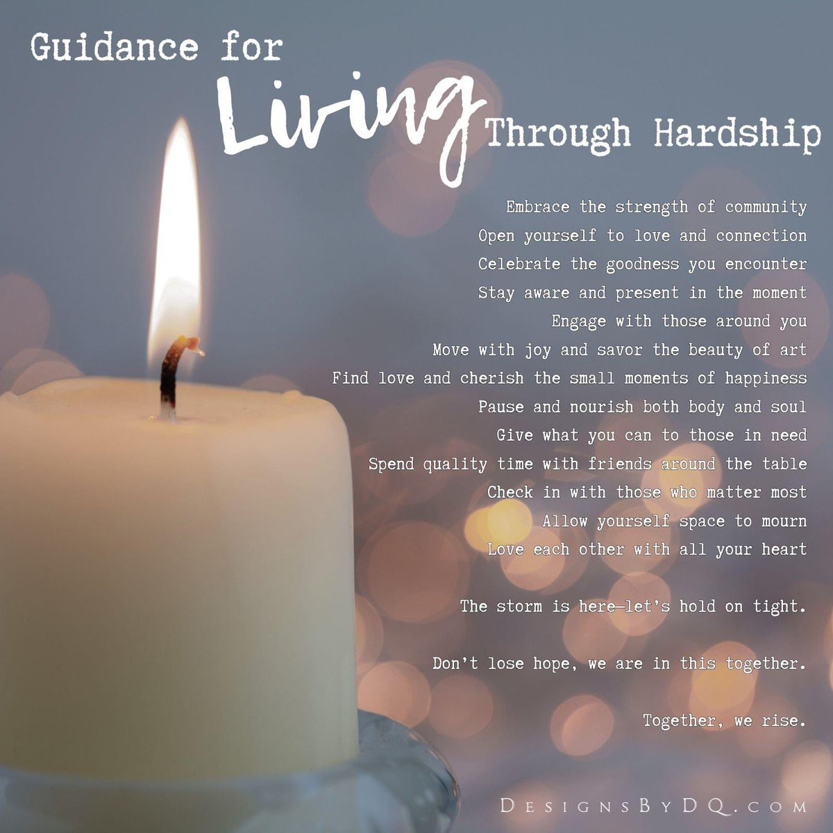 Jaz_GlowForIt's tweet photo. In those moments you feel the storm, lean into your friendships and let others in.  We aren't meant to get through hardships alone.  

Reach out and I will always be there for you....
Jaz 💛 https://t.co/kU9M3cP6eK