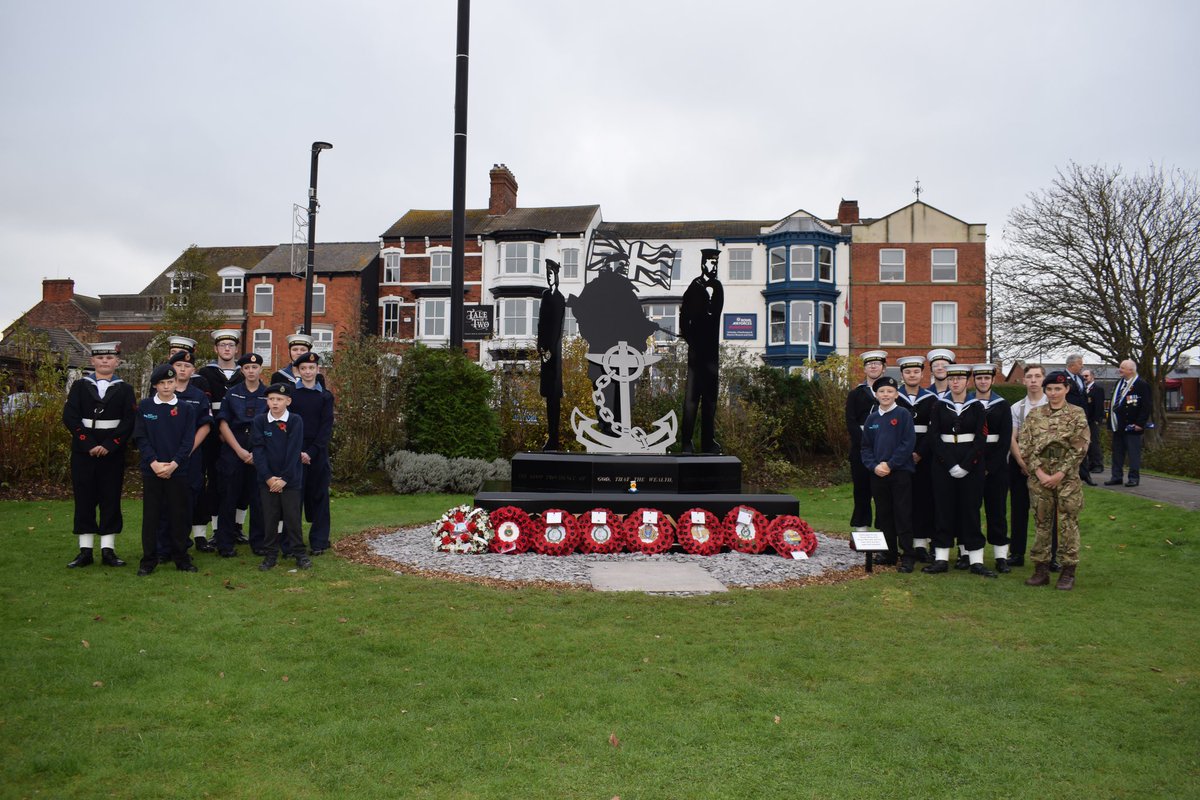 BZ to Grimsby and Cleethorpes Sea Cadet Band for supporting the official unveiling of Cleethorpe’s Royal Naval Association memorial tribute statue on Saturday.