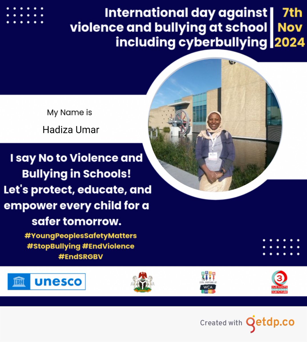 #StopBullying #EndViolence #EndSRGBV