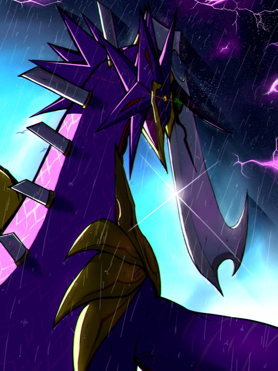 rvivespectrobes's tweet photo. To celebrate yet another Spectrobe game anniversary, here's some more card art for whats to come to the Starlight TCG!

I got the pleasure of drawing Shakoblad, Shakor, and Tenkro! https://t.co/fS34gwBOLt