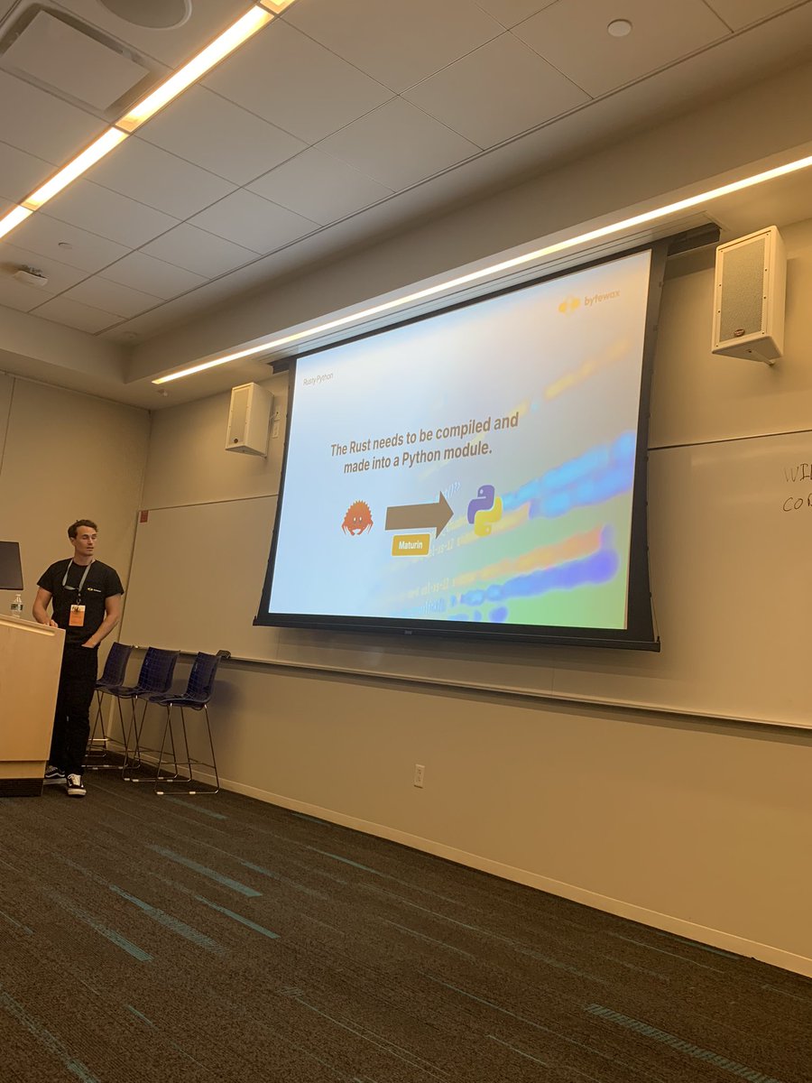 RahelJhirad's tweet photo. #pydata #pydatanyc @bytewax zander Matheson https://t.co/MyoE2QLz2c