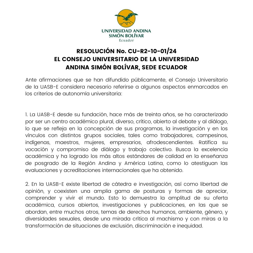 Universidad Andina tweet media