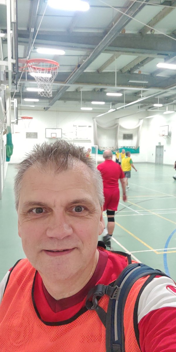 stefanpaudler's tweet photo. Sorry, im very quiet, as I'm at Brickfield Rangers playing walking football. #NWalesHour https://t.co/HhwoDKqTy2