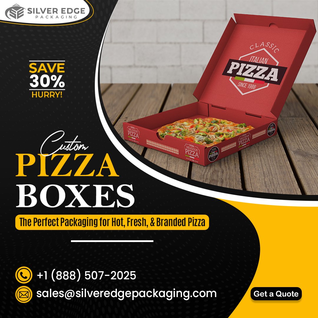 SilverEdgePack's tweet image. 𝗖𝘂𝘀𝘁𝗼𝗺 𝗣𝗶𝘇𝘇𝗮 𝗕𝗼𝘅𝗲𝘀
Visit For More Info:  silveredgepackaging.com/pizza-boxes/
Email us: sales@silveredgepackaging.com
call us:+1 (888) 507-2025
#CustomPizzaBoxes #PizzaPackaging #HotandFresh
