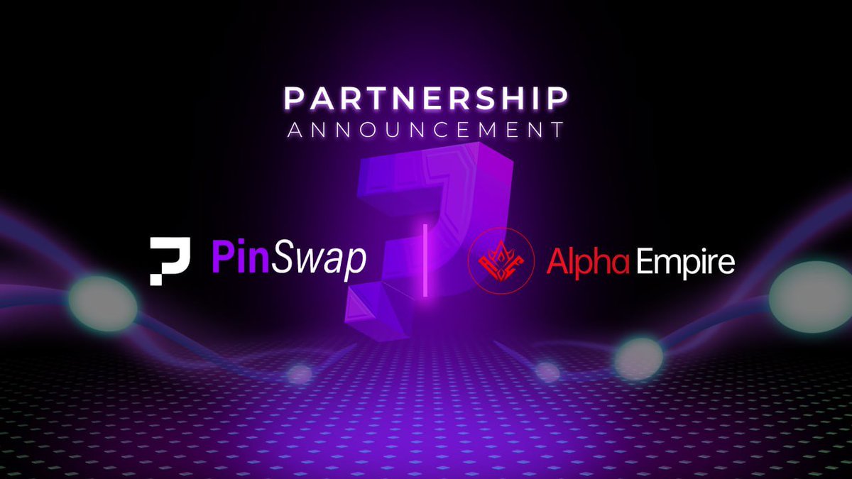 𝐀𝐋𝐏𝐇𝐀 𝐄𝐌𝐏𝐈𝐑𝐄 𝐗 𝐏𝐈𝐍 𝐒𝐖𝐀𝐏

Alpha Empire is thrilled to collaborate with <a href="/pinSwap_ioTex/">PinSwap</a>  for their upcoming free mint!
