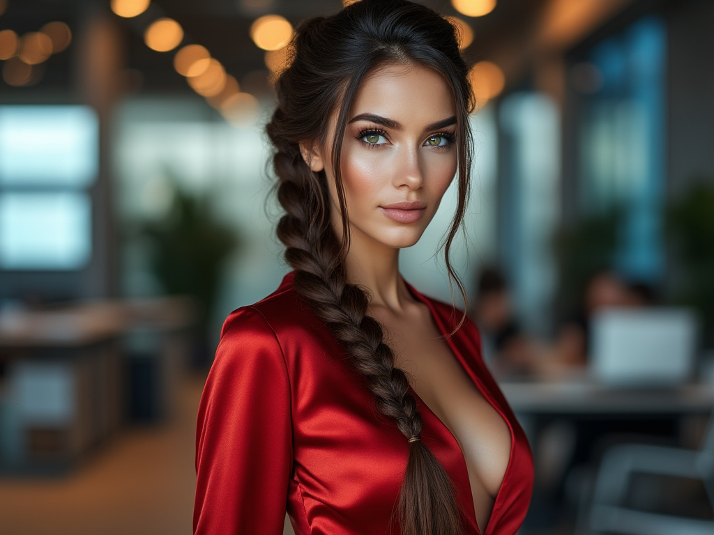 AIFashionChic's tweet photo. ๐ When style meets strategy, thatโs where the magic happens #ClassAndConfidence #OfficeVibes
image by @grok https://t.co/LmWCQT1FPl