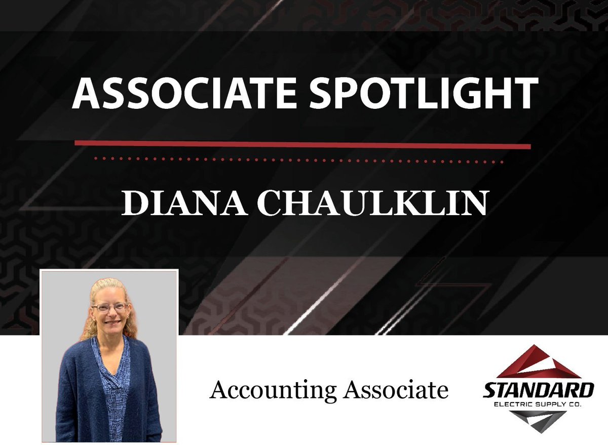 Meet ... Diana Chaulklin! Diana is an Accounting Associate that helps with Accounts Receivable, and works out of Milwaukee, WI! Read more ➡️ hubs.li/Q02WdGdT0

#settingthestandard #associatespotlight #employeeappreciation