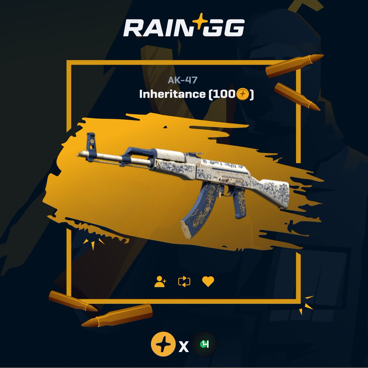 CSGOhistories's tweet photo. 🪙100 Rain Balance Giveaway! 
☑️Like, RT
☑️Tag a friend

Must be following @CSGOhistories &amp; @raindotgg! 

Rolls in 2 weeks. https://t.co/doHyewFUH4