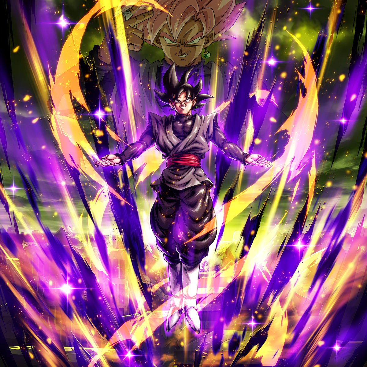 DBL77-05S] Goku Black -> Super Saiyan Rosé Goku Black 4K