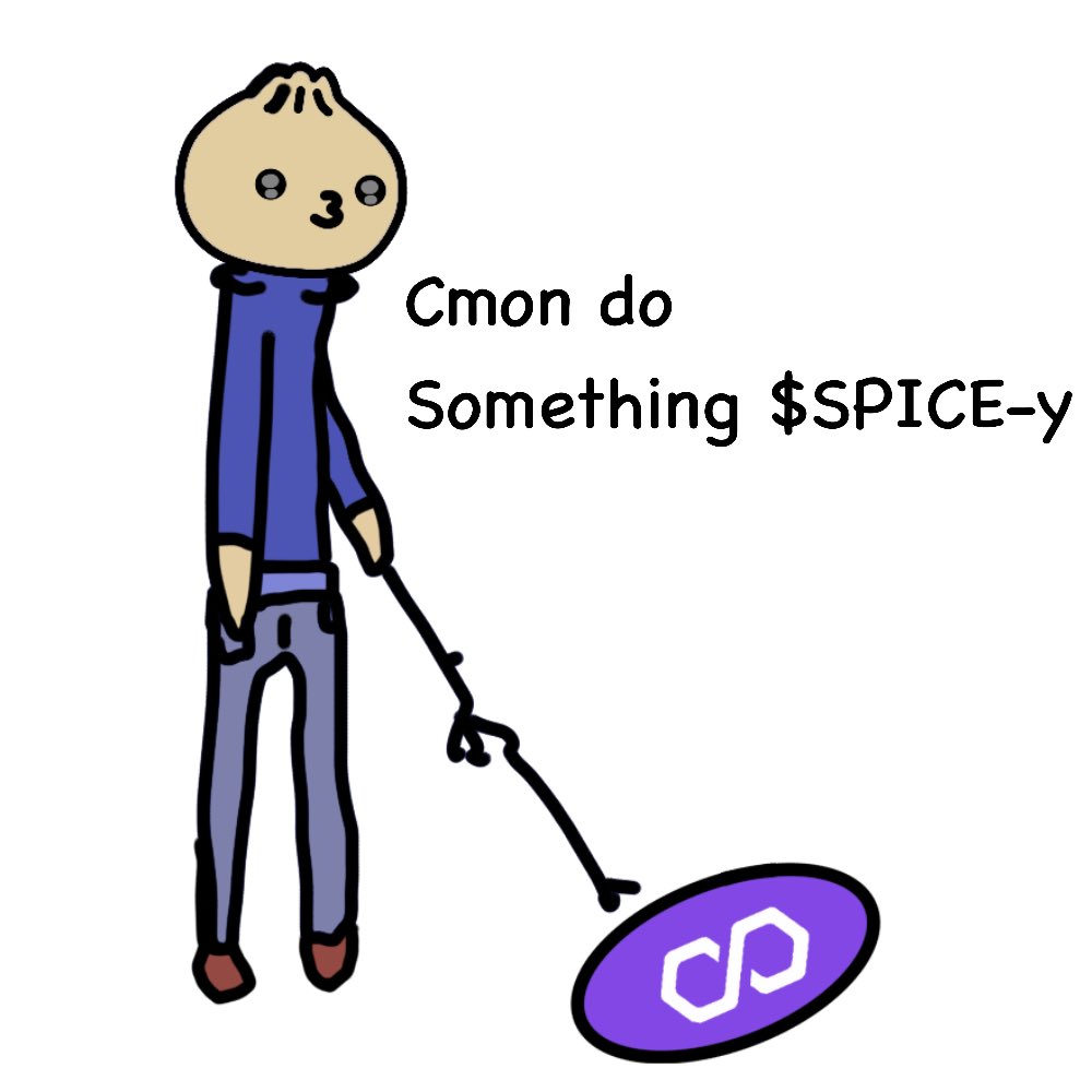 GM 💜🌶️🌱 eat the dip’! $SPICE-y

#NFT #Polygon #Crypto #NFT