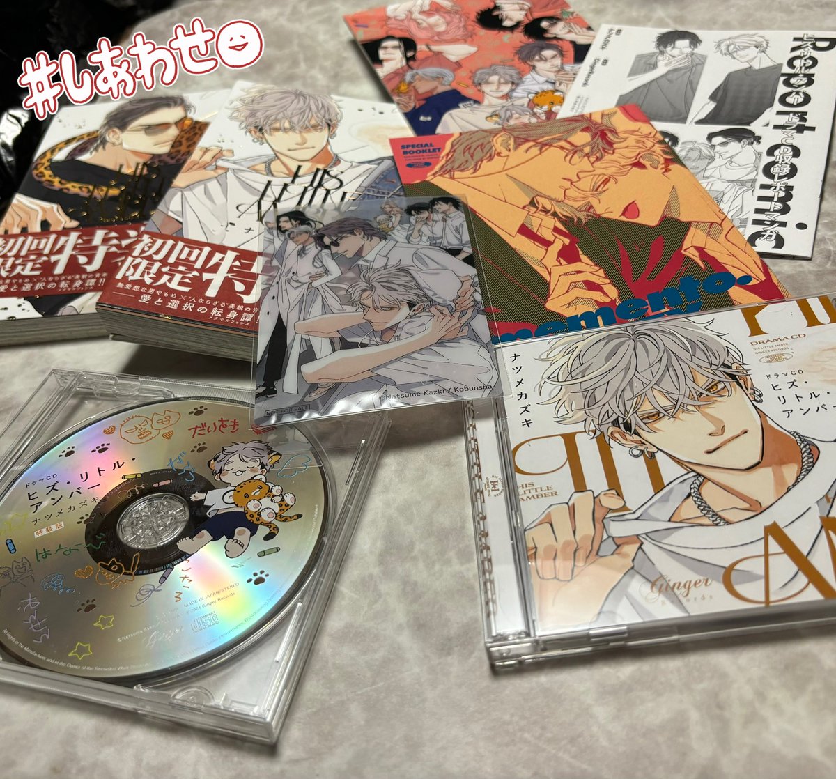 tu2mire's tweet photo. ヒズ･リトル･アンバー
特装版購入。
ソフマップとアニメイトで購入。
アニメイトは後日受け取り。
大好きな漫画がドラマCD化！！
そしてあじーが琥士郎！！
最高すぎる。
今から漫画読みながら聴く☺️ https://t.co/SFNbBJOvE4