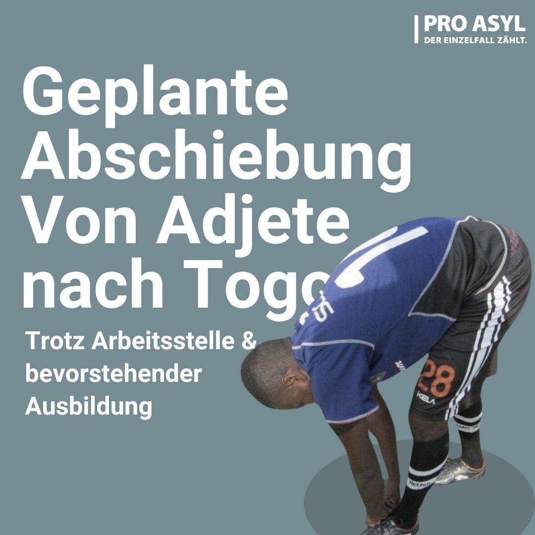 ProAsyl's tweet photo. Schon wieder ein Abschiebefall. Wenn ihr das Gefühl habt, dass sich  diese Posts häufen, dann geht es euch wie uns: Gerade hören wir fast  täglich von (geplanten) Abschiebungen, die uns nur noch kopfschüttelnd  zurücklassen. https://t.co/ToRVjS7Luu