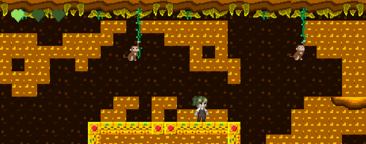 KarambitSt's tweet photo. It's monke time🐒. #GameOff2024 #MyFirstGame #videogames https://t.co/DVdbPAwTKB