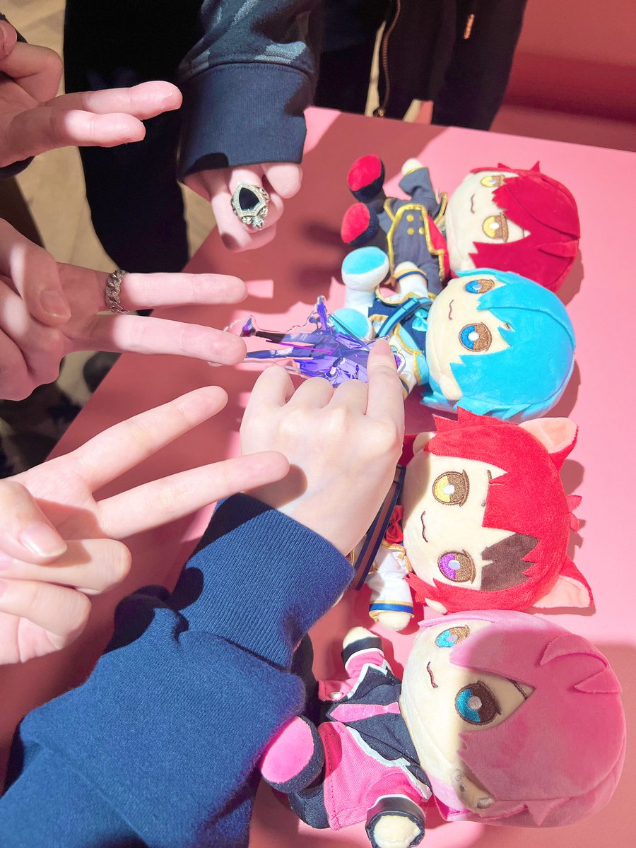 ころんばぁうけちゃ心音莉犬で撮影したぁぁぁあ✨❤️♥️🩵🩷 心音