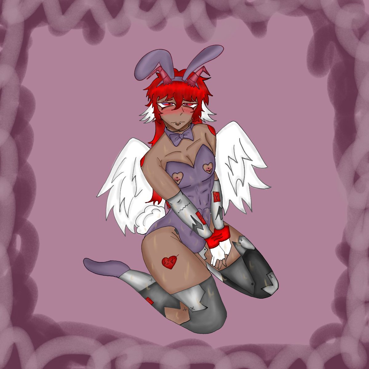 Kai_is_artsy's tweet photo. I choose to violate my men since I have the power. This time my boyfriend asked my to oil up azmo so I did.
#OC #art #drawing #azmo https://t.co/0Qj1HijiHM
