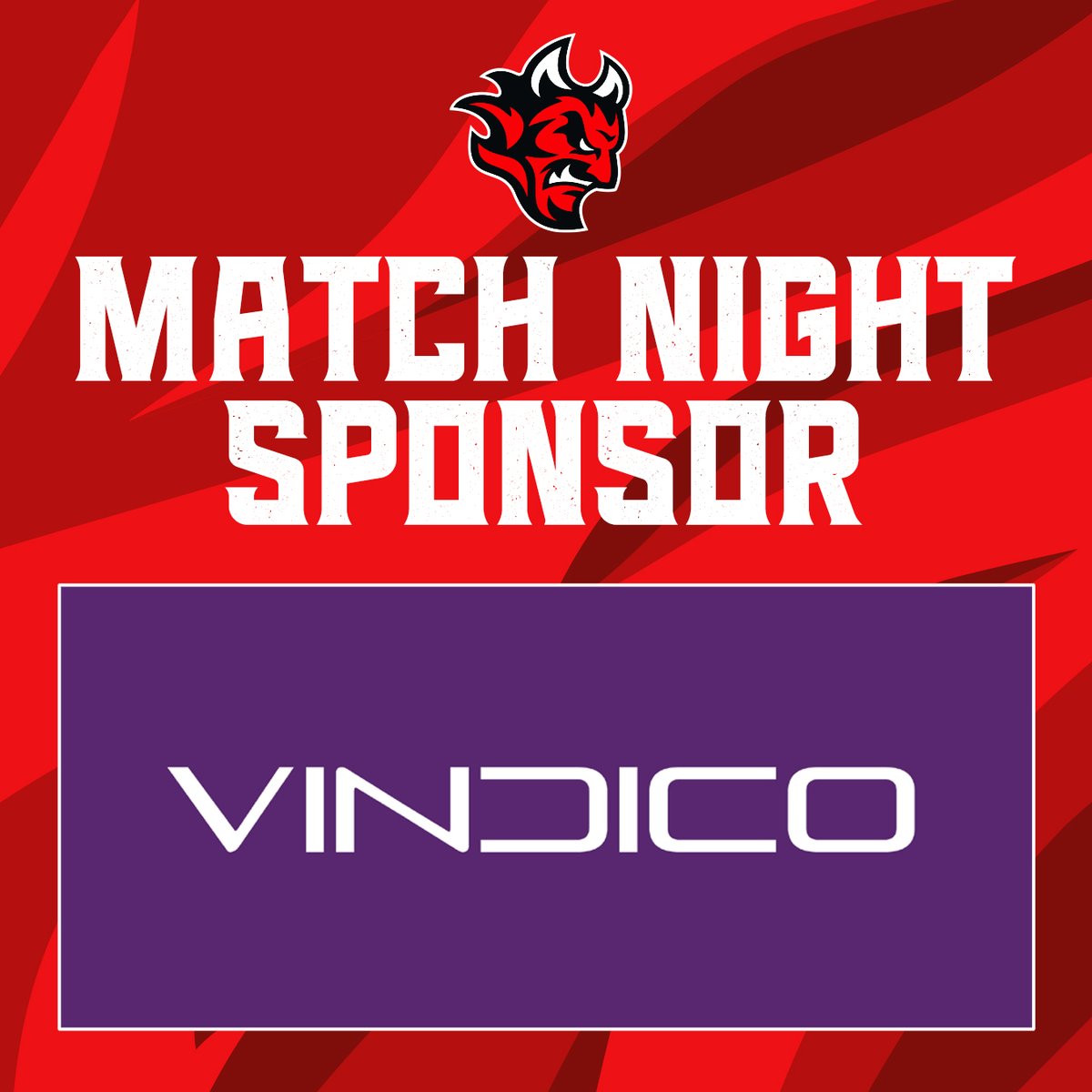 𝗧𝗢𝗡𝗜𝗚𝗛𝗧'𝗦 𝗠𝗔𝗧𝗖𝗛 𝗡𝗜𝗚𝗛𝗧 𝗦𝗣𝗢𝗡𝗦𝗢𝗥

<a href="/WeAreVindico/">Vindico</a> are our match sponsor of tonight's game

Find out more about their software development and tech services here ⤵️
🔗 vindico.net