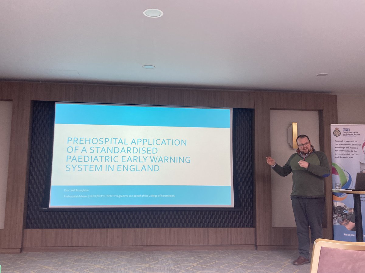 SECAmb_Research (@secamb_research) on Twitter photo Huge thanks to our speakers at yesterday's Clinical Research Summit, <a href="/alyesha_proctor/">Alyesha Proctor</a> <a href="/WilBroughton/">Prof. Will Broughton FCPara</a> <a href="/Si_T_Robinson/">Si Robinson</a> and SECAMB Chair Prof Usman Khan. Not forgetting our very own <a href="/DrJuliaWilliams/">Julia Williams</a> !
Hugely informative insights into the latest prehospital paediatric research 🙏🙏 Huge thanks to our speakers at yesterday's Clinical Research Summit, <a href="/alyesha_proctor/">Alyesha Proctor</a> <a href="/WilBroughton/">Prof. Will Broughton FCPara</a> <a href="/Si_T_Robinson/">Si Robinson</a> and SECAMB Chair Prof Usman Khan. Not forgetting our very own <a href="/DrJuliaWilliams/">Julia Williams</a> !
Hugely informative insights into the latest prehospital paediatric research 🙏🙏