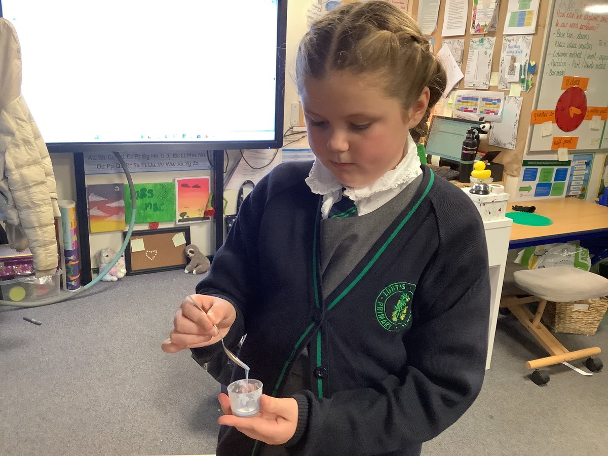 Working with students from Cronton college. Today, we are having scientific fun making toothpaste.