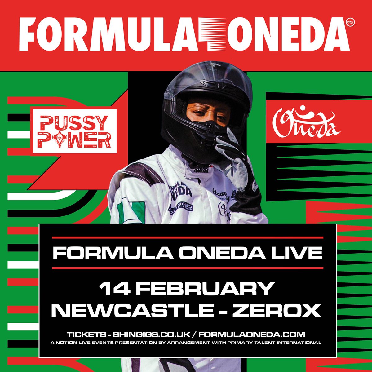 N E W  S H O W // <a href="/OneDaWall/">OneDa</a> is coming to newcastle next february, stopping off at ZEROX as part of her tour - tickets on sale monday at 10am &gt;&gt; shingigs.co.uk
