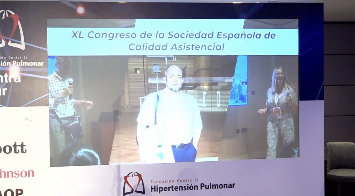 Muy agradecida por la invitación a este importante acontecimiento. 
Abordaje integral de las enfermeras en el cuidado de los pacientes con HP 🫁❤️
#NegrinInnova <a href="/fundacionhp/">Fundación contra la Hipertensión Pulmonar</a> <a href="/EnfermeriaSepar/">Enfermería SEPAR</a> <a href="/anaramireznurse/">Ana María Ramírez Gallardo</a> <a href="/AmandoMarquez/">Amando Marquez Sixto</a> <a href="/Kikehdezmendoza/">Enrique Hernández</a> <a href="/cristo_nauzet/">Cristo Nauzet Hernández Hernández</a>