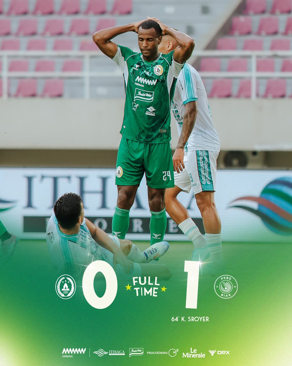 PSSleman's tweet photo. FT: PSS 0-1 PSBS
#PSS #COSE #PSSvsPSBS #PSSday https://t.co/WlyExGvE0V