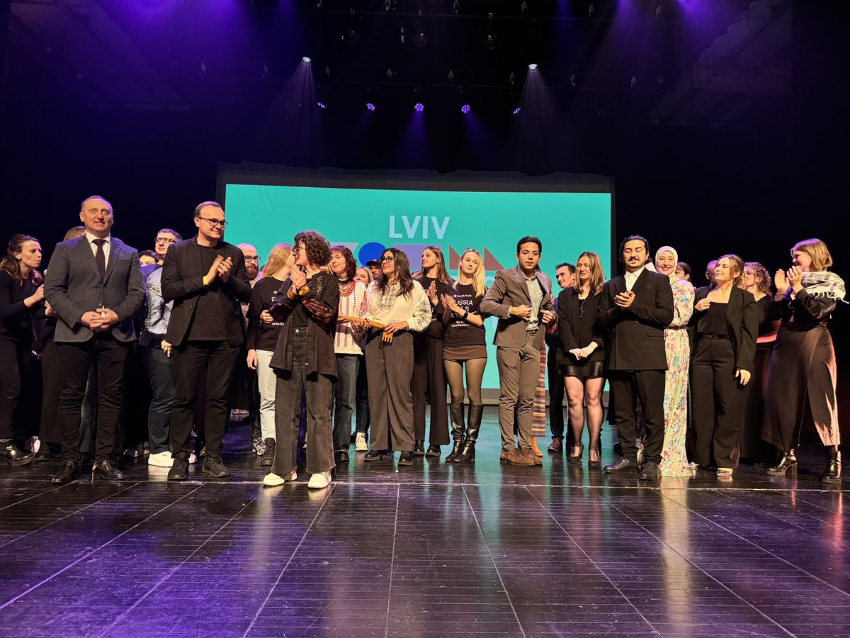 And that Day become!Officially!
Lviv is the European youth capital 2025
Yesterday #Lviv received this title from #Ghent 
This title will be dedicated to all Brave Ukrainian Youth, who defend Ukraine and all democratic world
Thanks to all the great team! <a href="/Youth_Forum/">European Youth Forum</a> <a href="/lviveyc2025/">Lviv the European Youth Capital 2025</a>