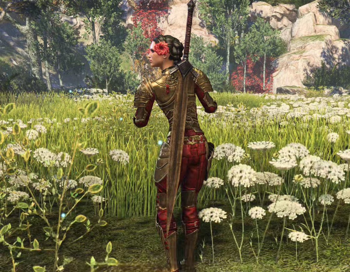 Savage_Nirnroot's tweet photo. "Mirror, mirror, in my hand... who's the fairest red diamond in the land? ...Me?! Oh, how grand!" - Isolana

#ESO @TESOnline @ElderScrolls #Isolana #Imperial #RedDiamond #Arcanist #Tank #LadyOfDibella #HighIsle #LegacyOfTheBretons https://t.co/AUiprDRFP8