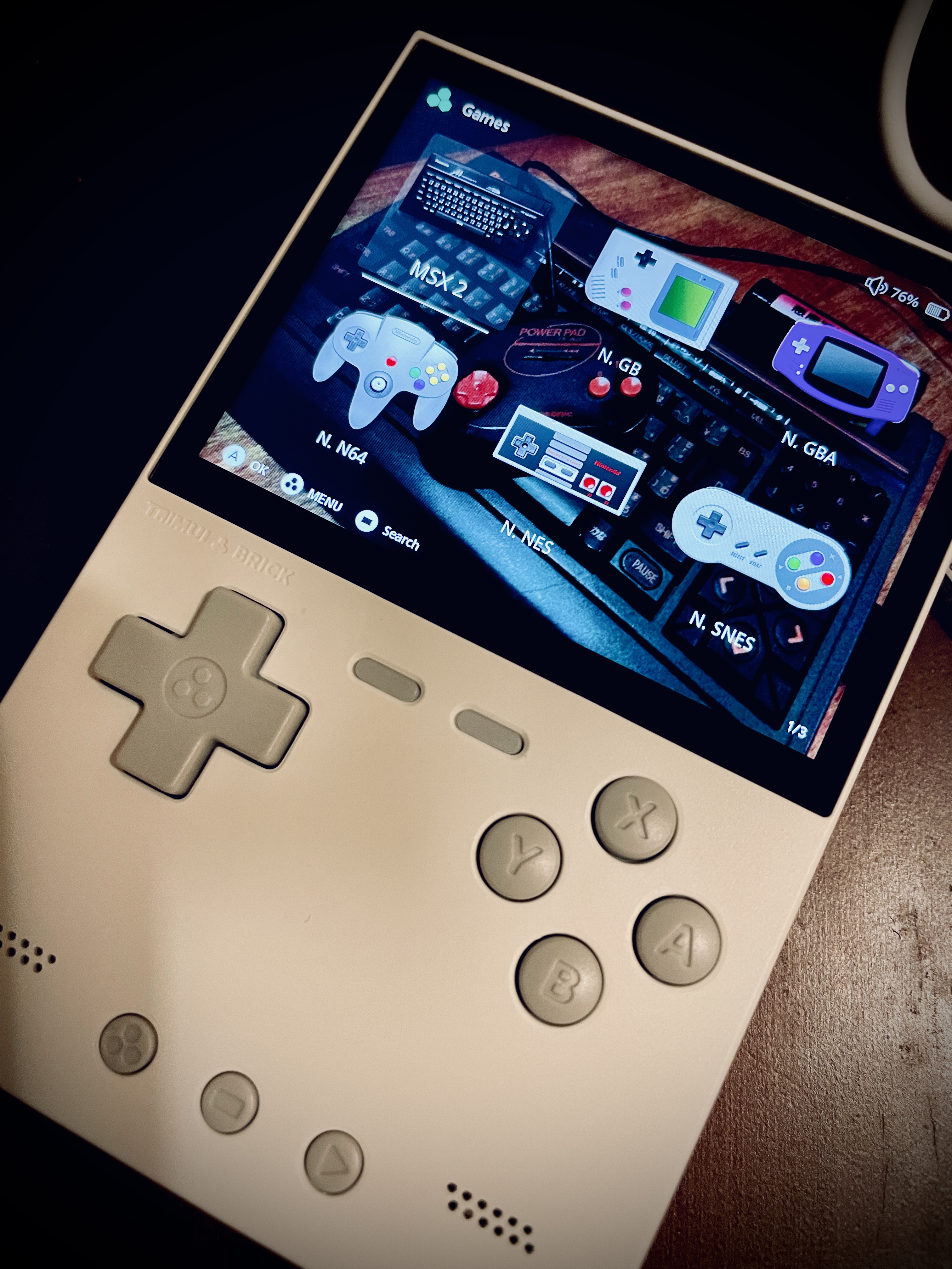 TRIMUI BRICK 黒　SD無し TRIMUI BRICK 黒 SD無し レビュー】期待を裏切らない『TRIMUI
