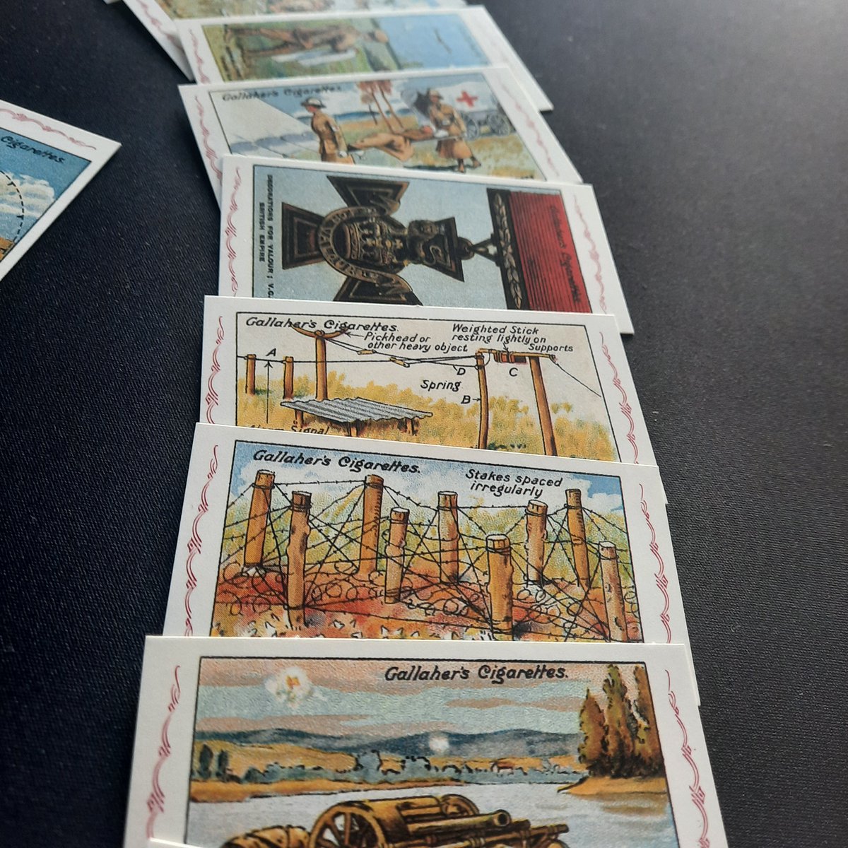 MONTHLY SPECIAL OFFER!!!

Gallaher - The Great War Nos 1-50 1915 (reprint 2001)

#Military #WorldWar #ARMY #Collectibles #TradingCards #whodoyoucollect 

londoncigcard.co.uk/offers

londoncigcard.co.uk

2024 A Year For Card Collecting