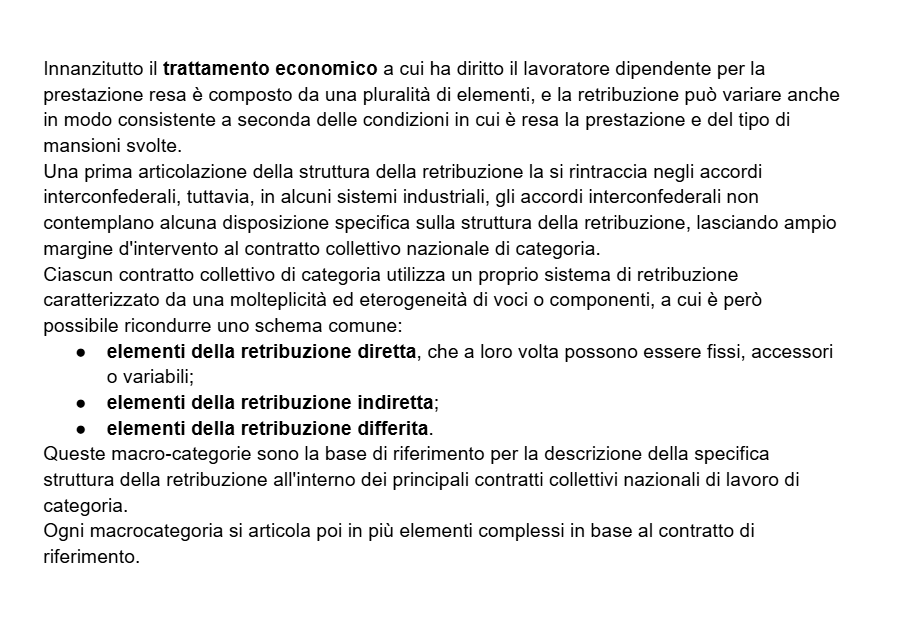 Dvalentini04's tweet photo. @MicheTiraboschi #DirLav2024
In merito al capitolo quarto parte I del manuale sulla struttura della retribuzione, vorrei lasciare una breve analisi schematica sulla retribuzione e sugli elementi che la compongono. https://t.co/qPMHFTFeCC
