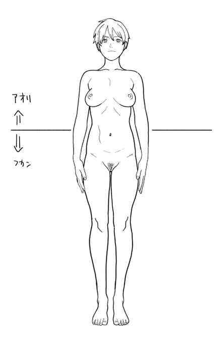 アイレベルより上に行けば行くほどアオリ、下に行けば行くほどフカンになる。感覚で解ってても、確認用に線を引くと役に立つ。 