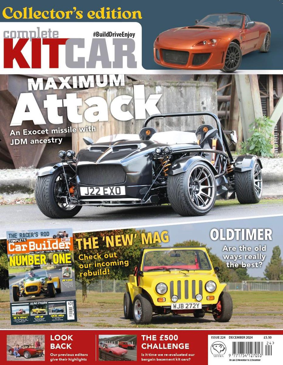 Complete Car Builder magazine — featuring CKC tweet media