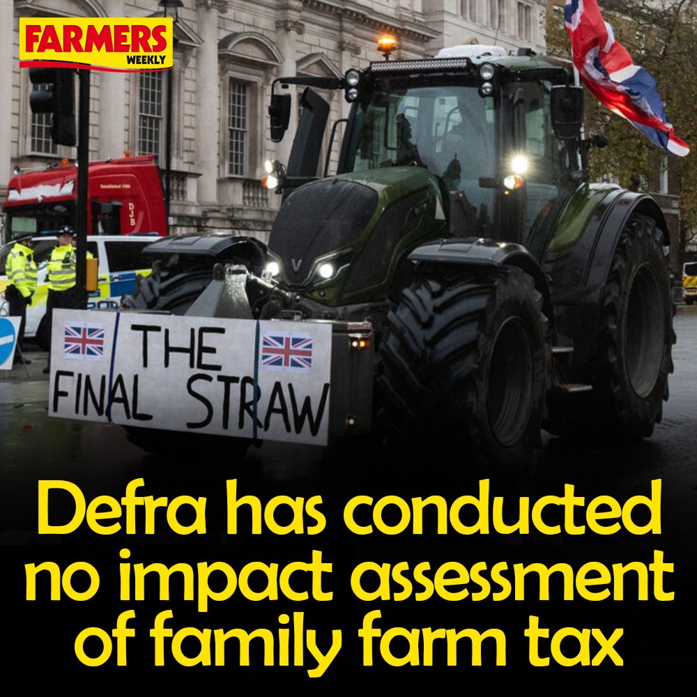 Is anyone surprised? 🙄

A Freedom of Information request has revealed that <a href="/DefraGovUK/">Defra UK</a> has carried out no analysis of the impact of the government’s inheritance tax reforms on British farmers.

READ MORE: ow.ly/Rxx150Ucwak