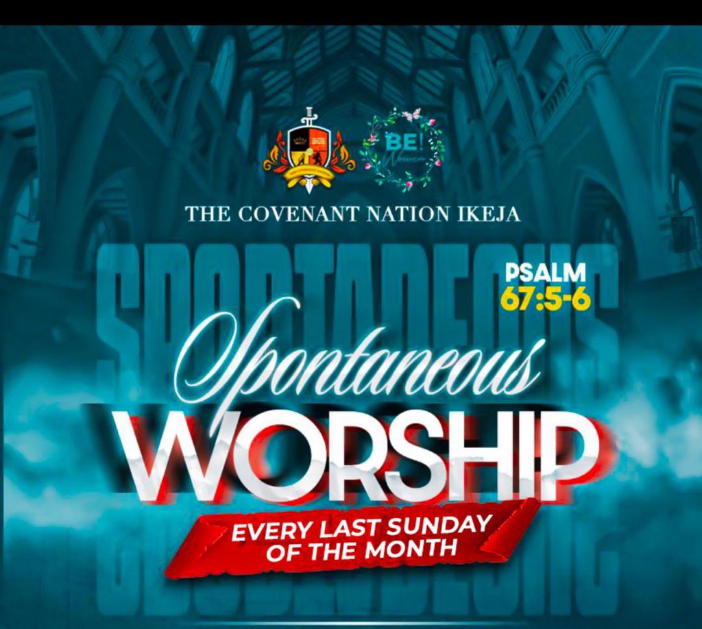 tcnikeja's tweet image. Let’s raise a sound this Sunday at Spontaneous worship after 2nd service! 

#TCNIkeja #SpontaneousWorship